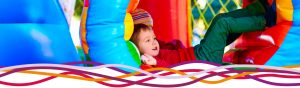 Boys enjoying a soft play party at the John Godber Centre