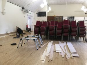 Refurbishment of the Main Hall at the John Godber Centre