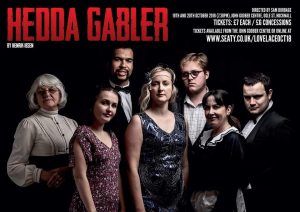 Hedda Gabler theatre event poster