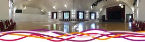 The Portland room (main hall) at the John Godber Centre, Hucknall