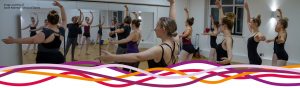 Ballet class at Sarah Adamson School of Dance at the John Godber Centre