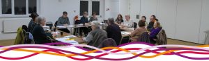 District Church Council meeting in the Byron room at the John Godber Centre, Hucknall