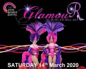 Miss Bee Have and the Glamour Girls event poster March 2020