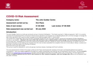 JGC Covid-19 Risk Assessment