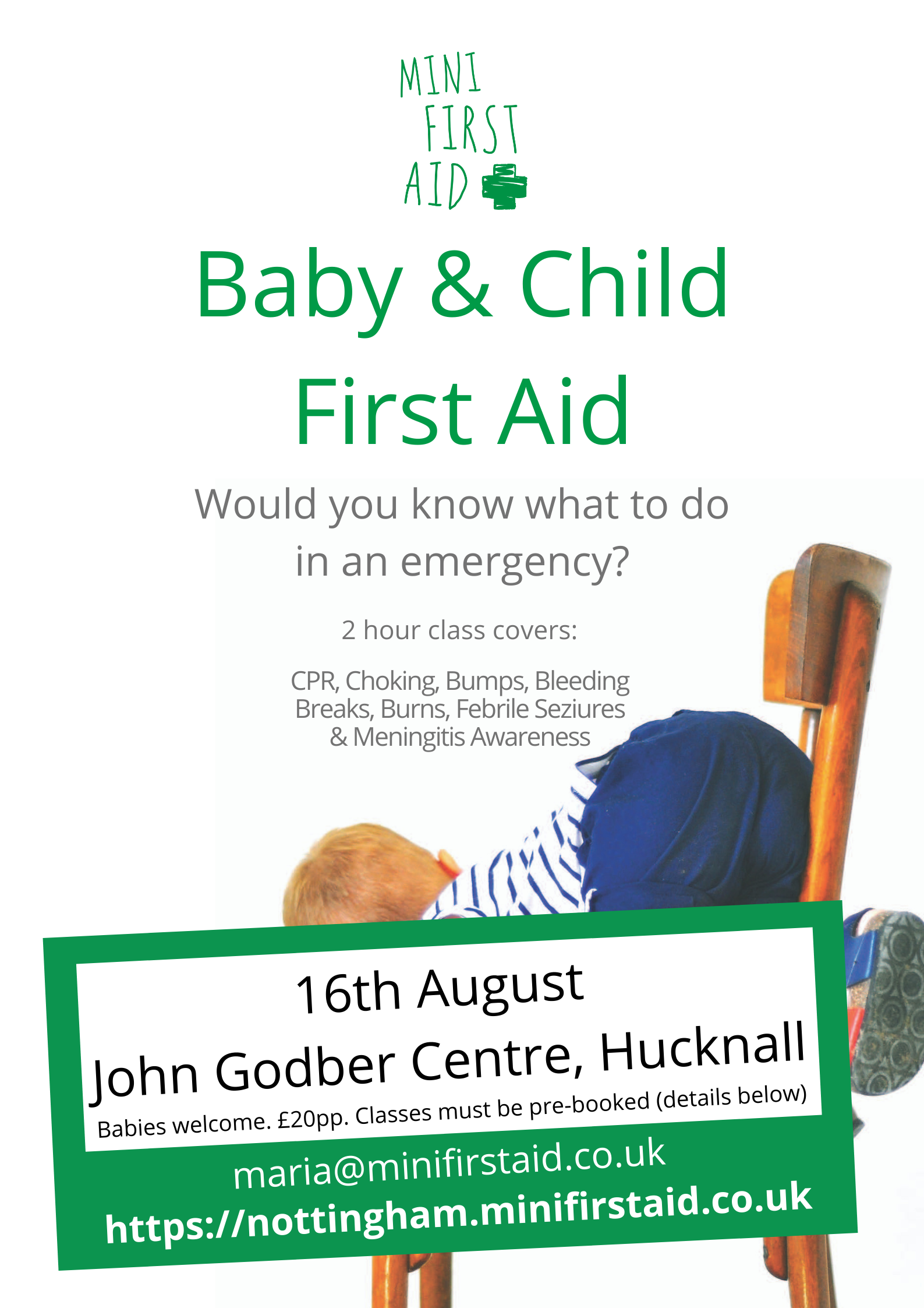 First Aid Course, Baby First Aid