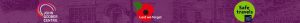 John Godber Centre logo with remembrance poppy for 2022