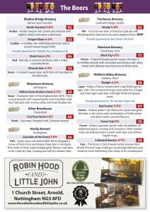 Hucknall Beer Festival 2023 THE BEERS 4