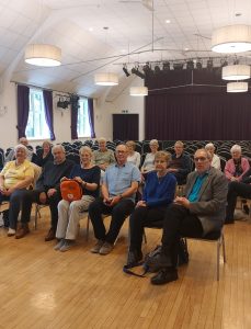 Members of U3A with Defibrillator 