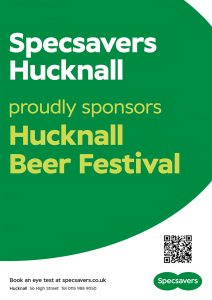 Specsavers Hucknall advertisement