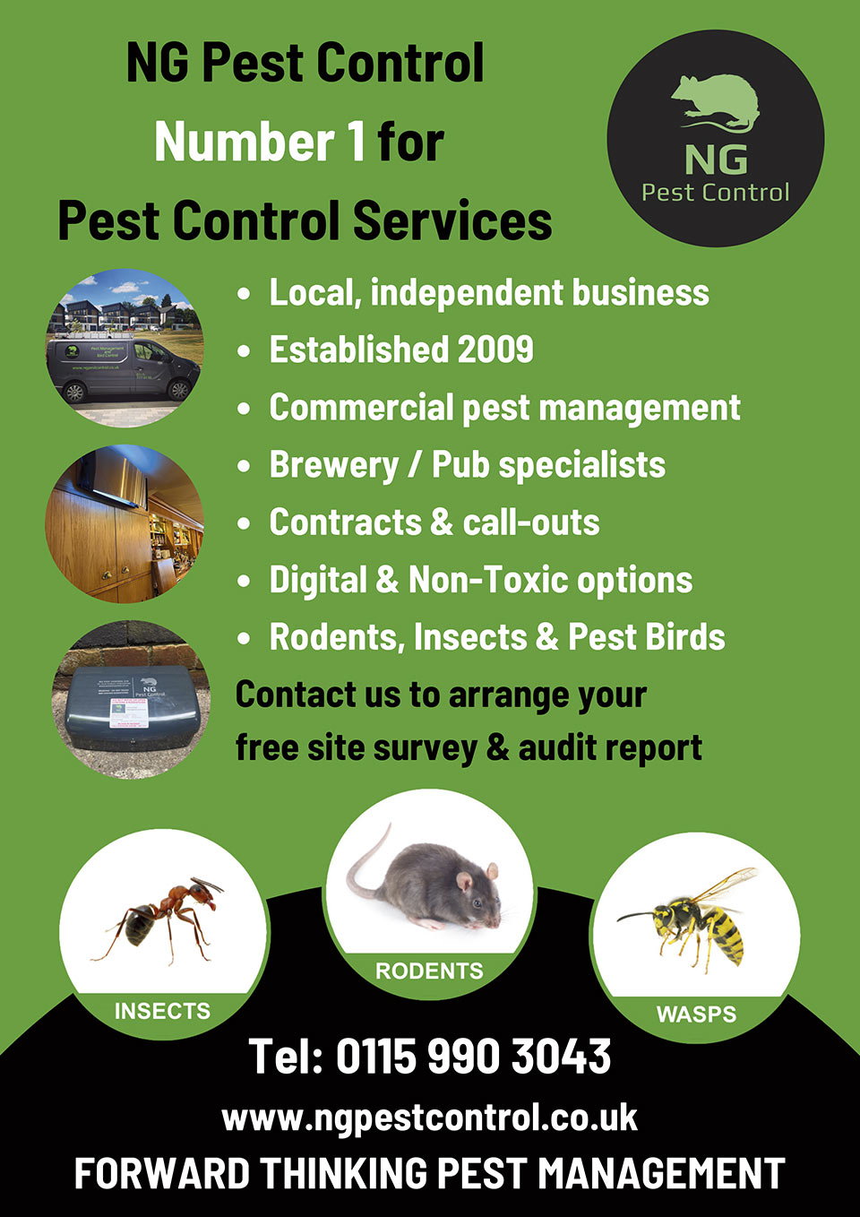 NG Pest Control sponsor ad