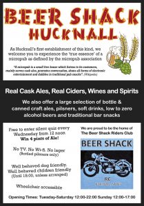 Beer Shack, Hucknall